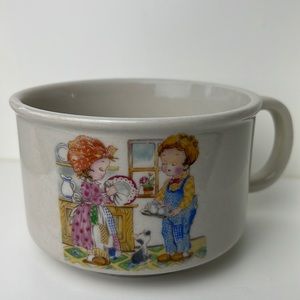 Cambell kids vintage coffee/soup mug Made in Japan 12oz